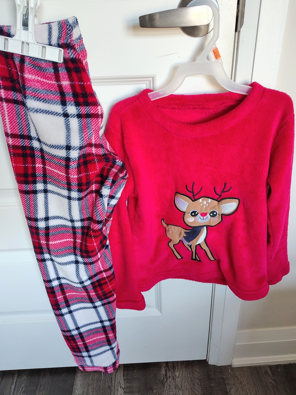 Girls Plush Pajama Sets